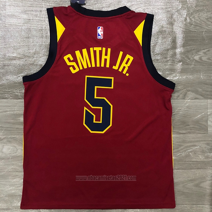 Camiseta Cleveland Cavaliers Dennis Smith Jr. #5 Icon 2018 Rojo